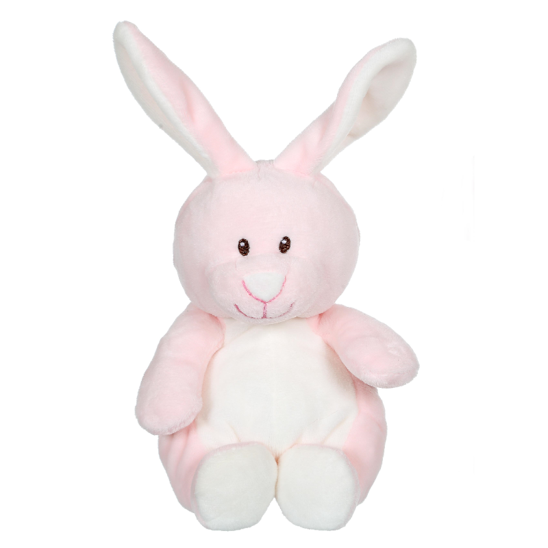  les ux soft toy rabbit pink white 15 cm 